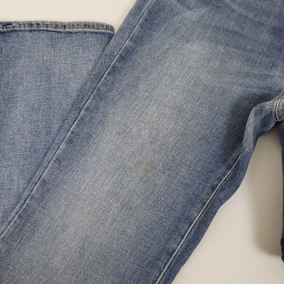 Ralph Lauren Cigarette Denim Jeans Taper Ankle Mid Rise Relaxed Fit - Picture 8 of 11